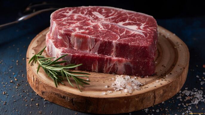 La viande est une source de protéines pour la spermatogenèse normale chez l'homme
